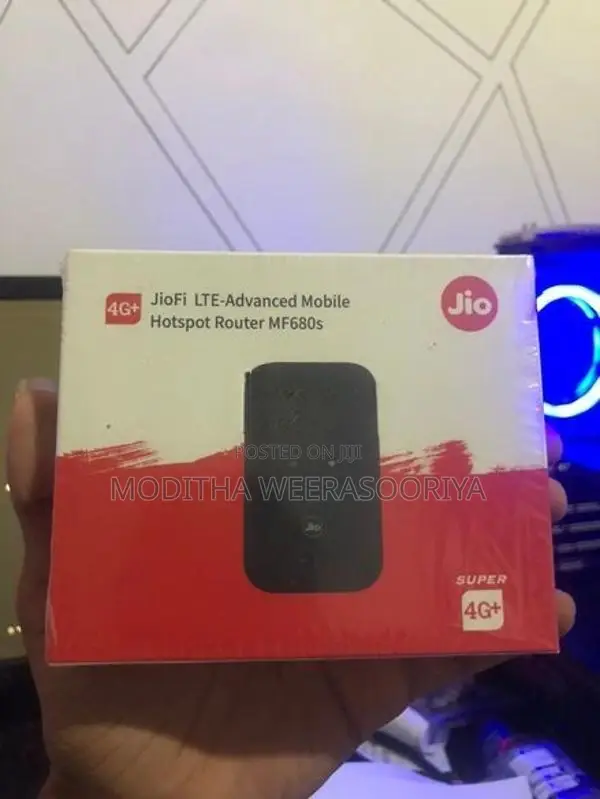 JIO 4G+ Pocket WiFi Router