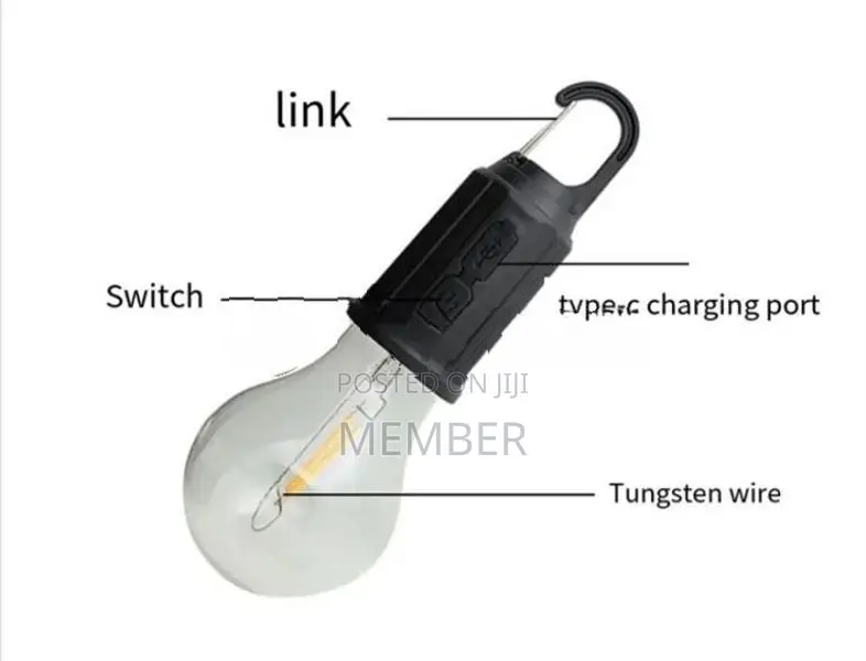 Type C Rechargeable Warm Light USB