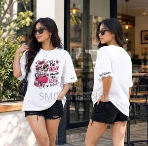 High Quality DTF print Oversized T-shirts