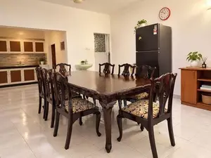 Wood Dining Table With Chairs