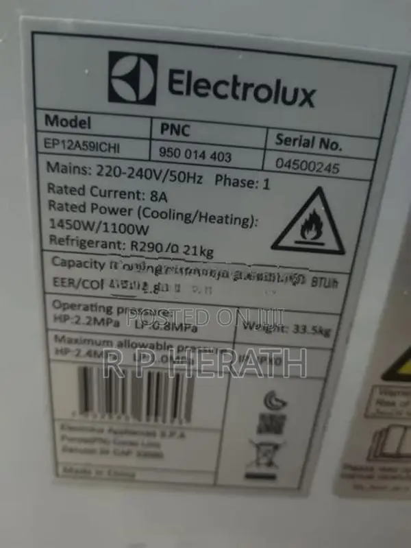 Electrolux Portable AC