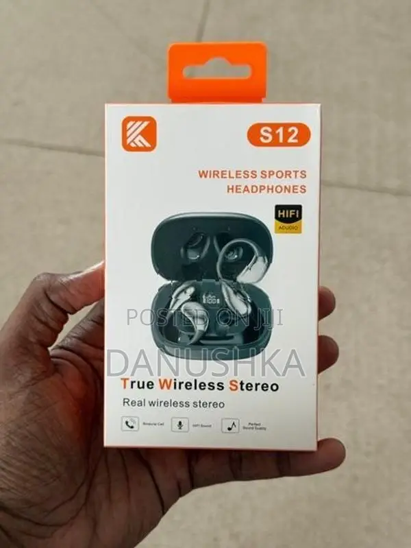 S12 Wireless Sports Headphones