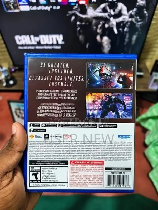Sony Spiderman 2 ps5 Game