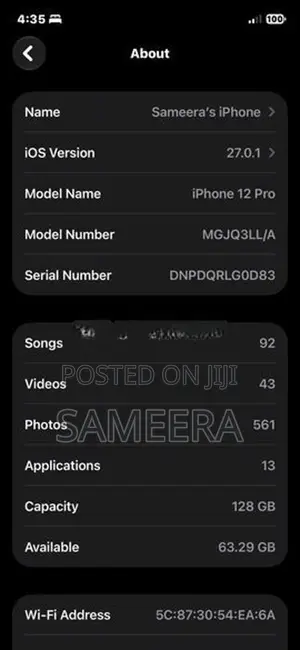 Apple iPhone 12 Pro (Used)