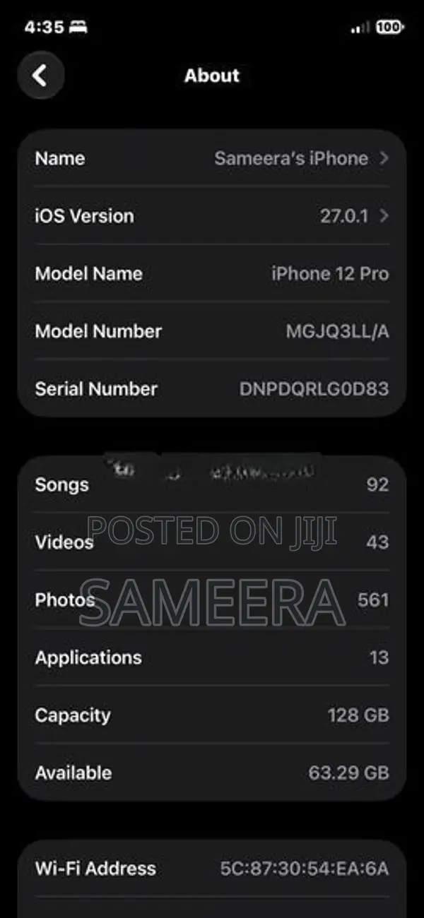 Apple iPhone 12 Pro (Used)