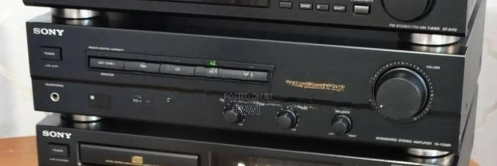 pioneer, Sony stereo Amps