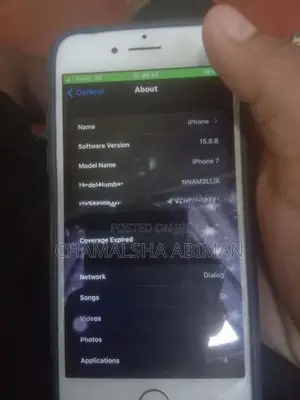 Apple iPhone 7 Red product (Used)
