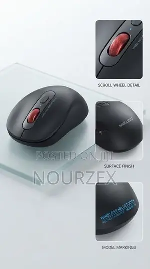 Mikuso Mos-W115 Rechargeable Wireless Bluetooth Mouse