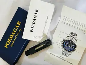 Poedagar Chronograph Watch