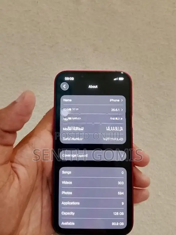 Apple iPhone 13 Red Edition (Used)
