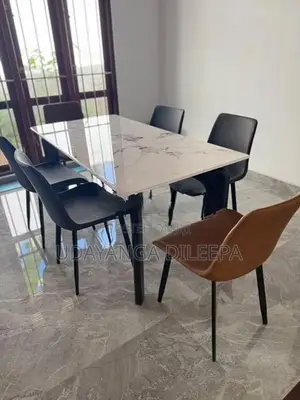 Luxury Dining Table with Chairs
