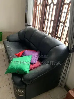 Damro Full Sofa Set (3 Pieces)+ Of Dining Table Chairs( 6 Pieces)