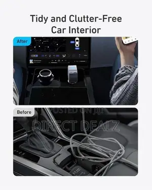 Anker Nano 75W Car Charger with Built-in Retractable USB-C Cable