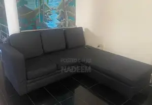 5 Seater L Shape Sofa Set