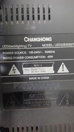 led32e6000t Chanchong LED TV