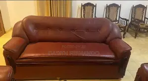Leather Sofa Set