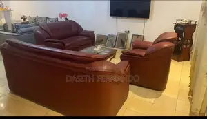 Leather Sofa Set