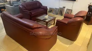 Leather Sofa Set