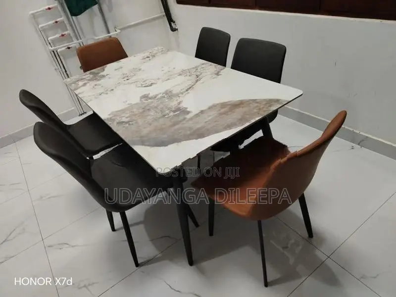 Luxury Dining Table with Chairs
