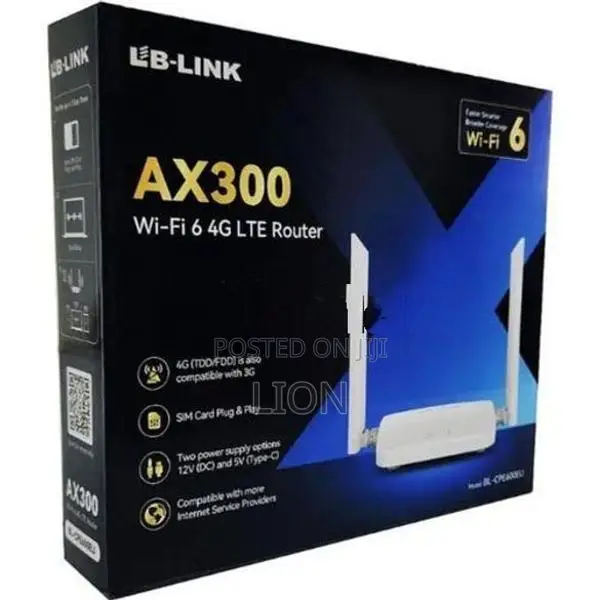 LB Link AX300 Router WIFI6 - Chargers