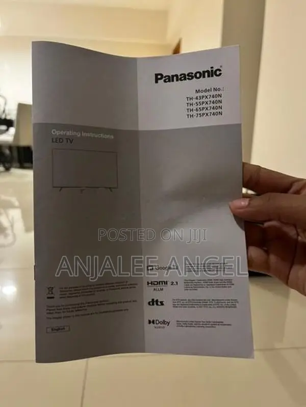 Panasonic 43" 4K Smart Google TV (TH-43PX740N)