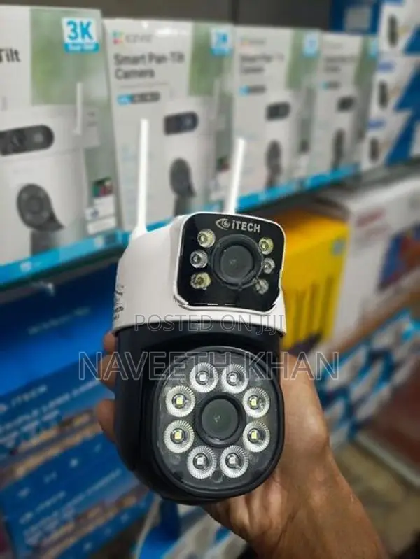Dual Lens CCTV Camera