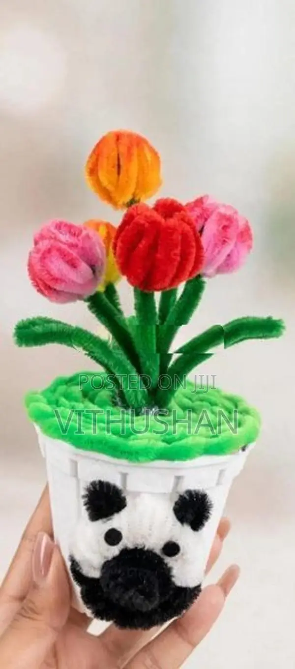 Flower Pot Table Decor