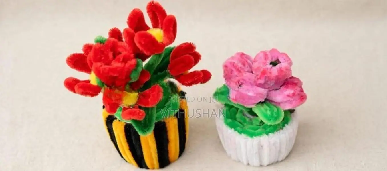 Flower Pot Table Decor