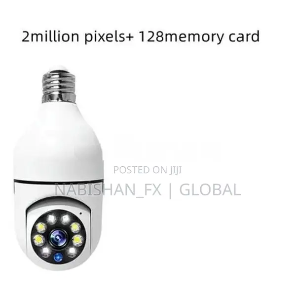 360° E27 Bulb WiFi Camera