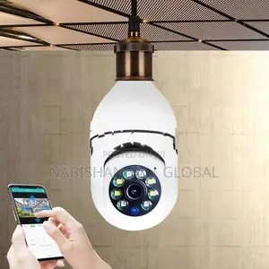 360° E27 Bulb WiFi Camera