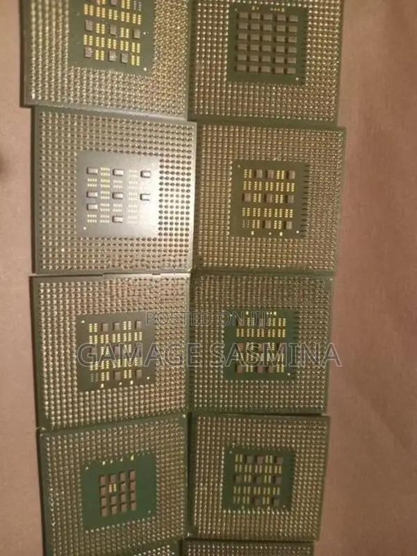 Vintage CPU Processors (Gold Pins)