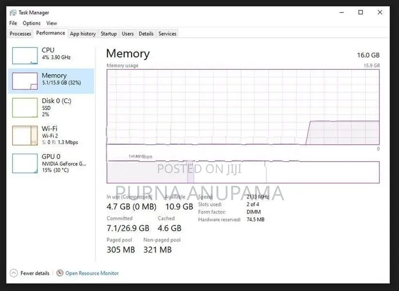 Used Corsair Vengeance LPX 16GB (2×8GB) DDR4 3200MHz Desktop RAM