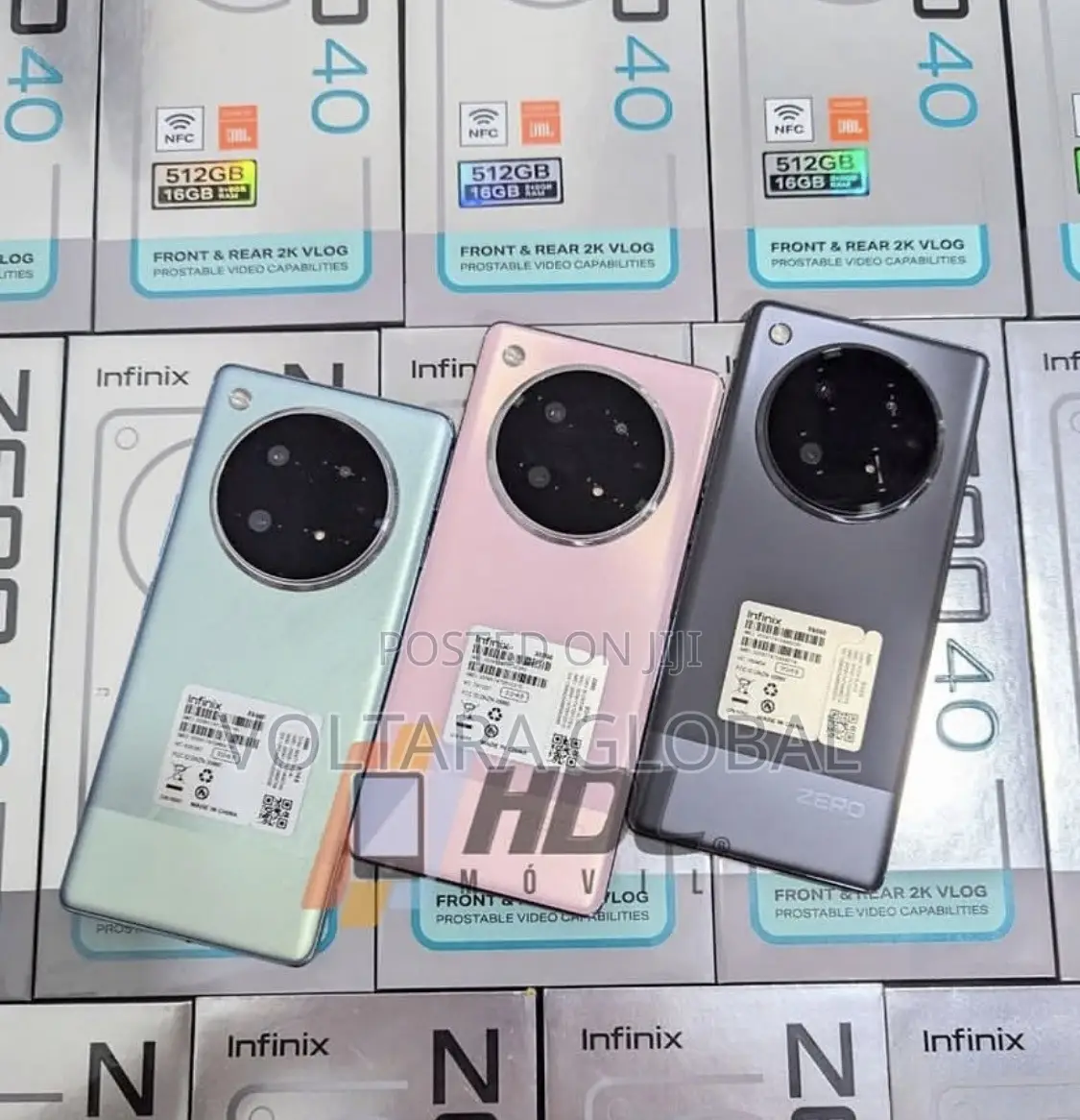 New Infinix Zero 40 512 GB Blue